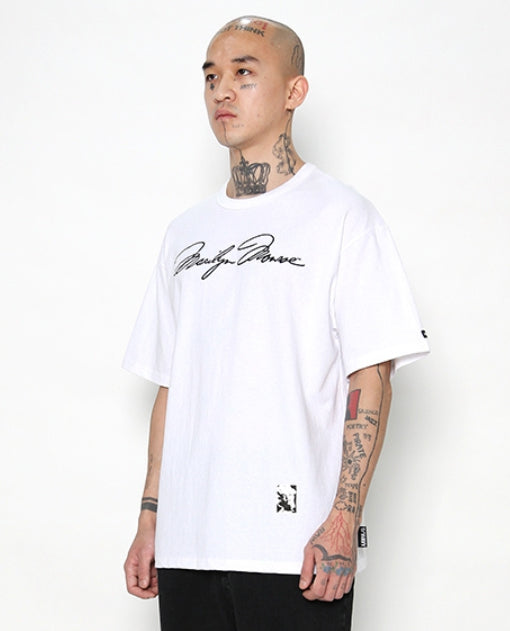 アジョバイアジョ(AJOBYAJO) MM Signature T-Shirt [WHITE]