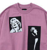 アジョバイアジョ(AJOBYAJO) MM Nylon Patched Sweatshirt [PINK]