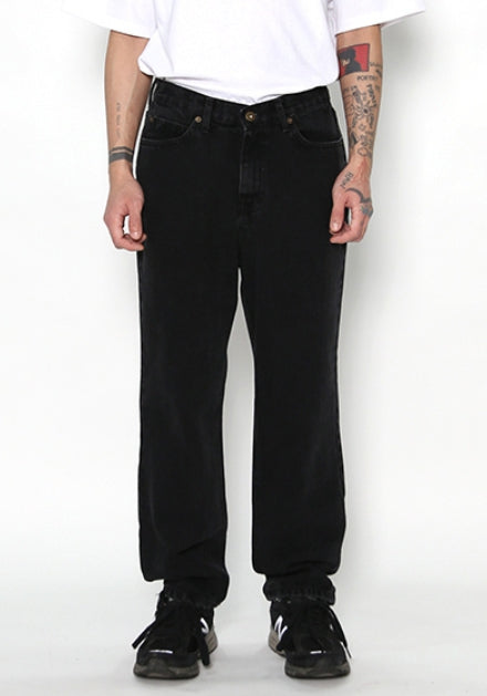 アジョバイアジョ(AJOBYAJO) MM Washed Jeans [BLACK]