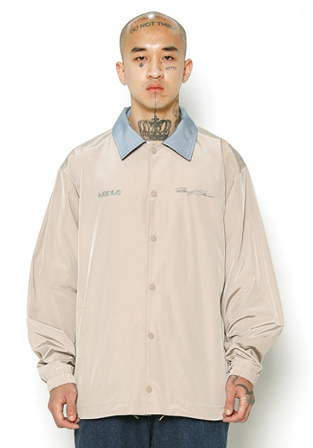 アジョバイアジョ(AJOBYAJO) MM Coach Jacket [BEIGE]