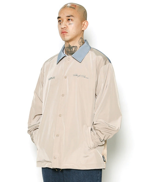 アジョバイアジョ(AJOBYAJO) MM Coach Jacket [BEIGE]