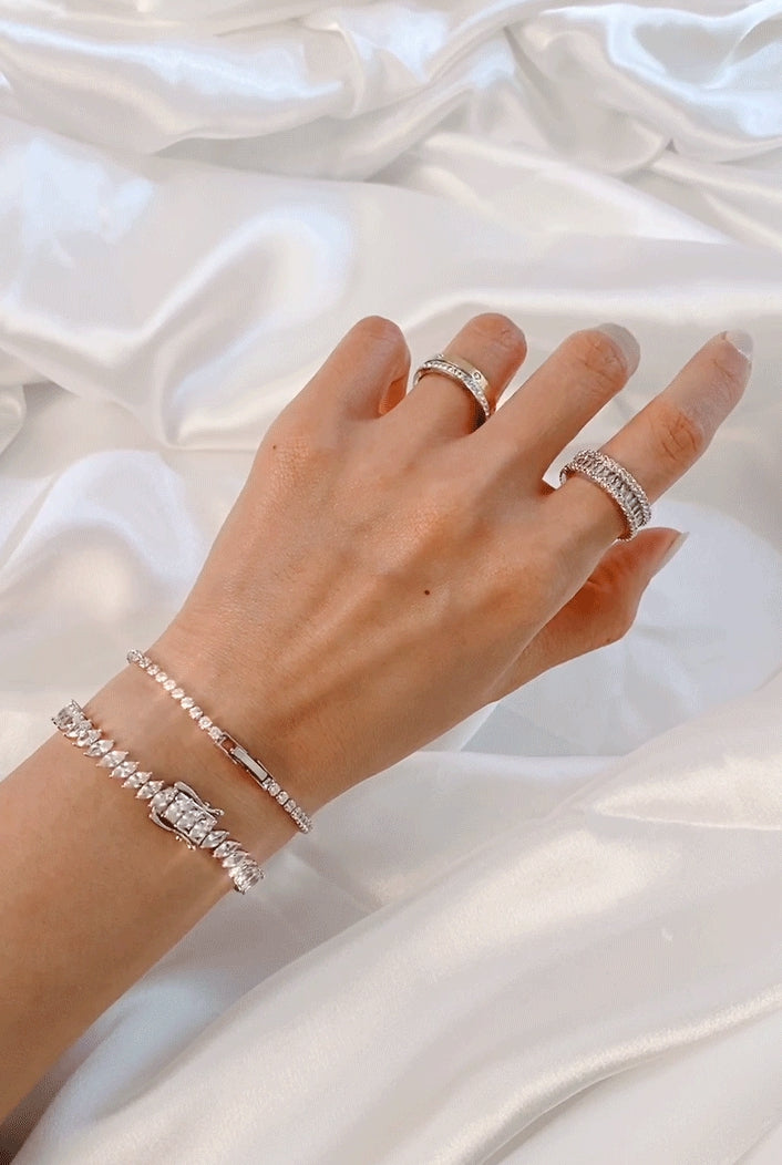 PASION (パシオン) [BLACKLABEL] Side Cubic Athens Ring