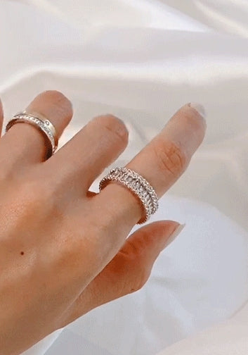 PASION (パシオン) [BLACKLABEL] Side Cubic Athens Ring