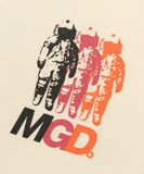 mahagrid (マハグリッド)  ASTRONAUT TEE [CREAM]