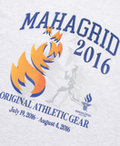 mahagrid (マハグリッド)  2016 SOUVENIR TEE [LIGHT GREY]