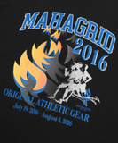 mahagrid (マハグリッド)  2016 SOUVENIR TEE [BLACK]