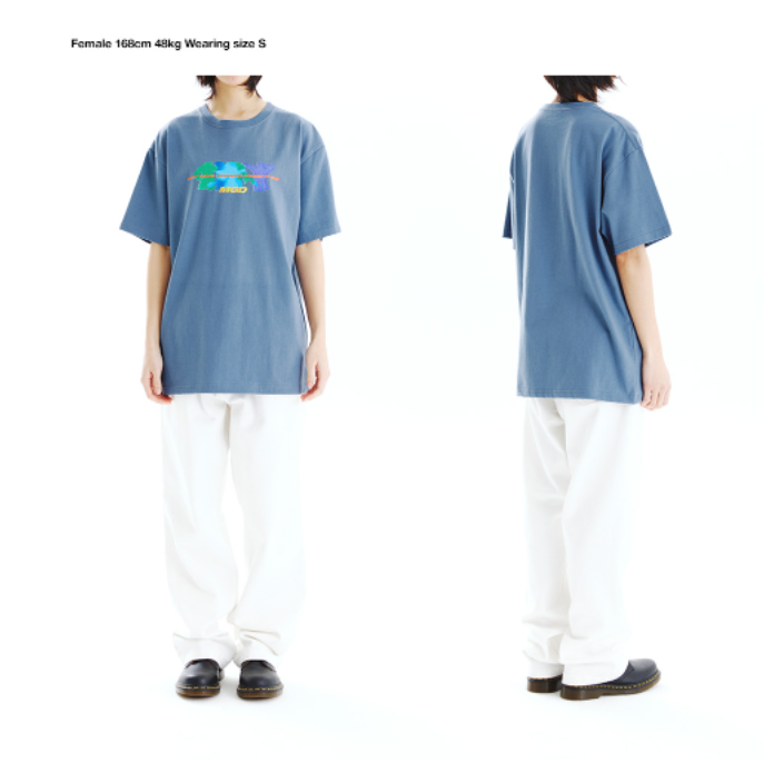 【mahagrid】22SS★ SHADOW DANCE TEE mahagrid (マハグリッド) SHADOW DANCE TEE [BLUE] – UNDERSTUDY