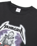 mahagrid (マハグリッド)  THRILLER MAN TEE [CHARCOAL]