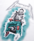 mahagrid (マハグリッド)  THRILLER MAN TEE [WHITE]