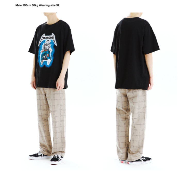 【mahagrid】22SS★ THRILLER MAN TEE mahagrid】22SS☆ THRILLER MAN TEE (mahagrid/Tシャツ