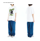 mahagrid (マハグリッド)  FLOWER PRINT TEE [WHITE]