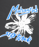mahagrid (マハグリッド)  FLOWER PRINT TEE [CHARCOAL]