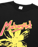 mahagrid (マハグリッド)  FLOWER PRINT TEE [BLACK]