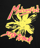 mahagrid (マハグリッド)  FLOWER PRINT TEE [BLACK]