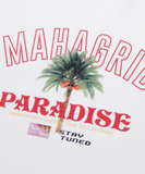 mahagrid (マハグリッド)  PARADISE TEE [WHITE]