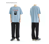 mahagrid (マハグリッド)  MONKEY BUSINESS TEE [LIGHT BLUE]