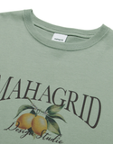 mahagrid (マハグリッド)  LEMON TREE TEE [GREEN]