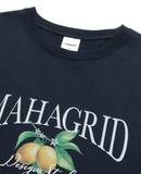 mahagrid (マハグリッド)  LEMON TREE TEE [NAVY]