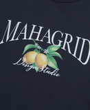mahagrid (マハグリッド)  LEMON TREE TEE [NAVY]