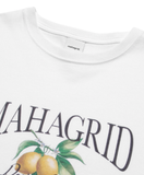 mahagrid (マハグリッド) LEMON TREE TEE [WHITE]