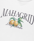 mahagrid (マハグリッド) LEMON TREE TEE [WHITE]