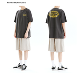 mahagrid (マハグリッド) HIBISCUS TEE [CHARCOAL]