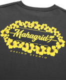 mahagrid (マハグリッド) HIBISCUS TEE [CHARCOAL]
