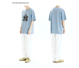 mahagrid (マハグリッド) SKELETON TEE [LIGHT BLUE]