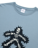 mahagrid (マハグリッド) SKELETON TEE [LIGHT BLUE]