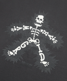 mahagrid (マハグリッド) SKELETON TEE [CHARCOAL]