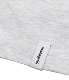 mahagrid (マハグリッド) ANGEL CROSS STITCH TEE [LIGHT GREY]