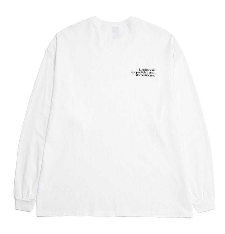 benir (ベニル)  BENIR MINI CLOVER LONG SLEEVE TEE [WHITE]