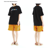 mahagrid (マハグリッド) ALPHABET FRIENDS TEE [BLACK]