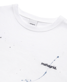 mahagrid (マハグリッド) PAINTER TEE [WHITE]