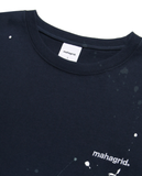 mahagrid (マハグリッド) PAINTER TEE [NAVY]