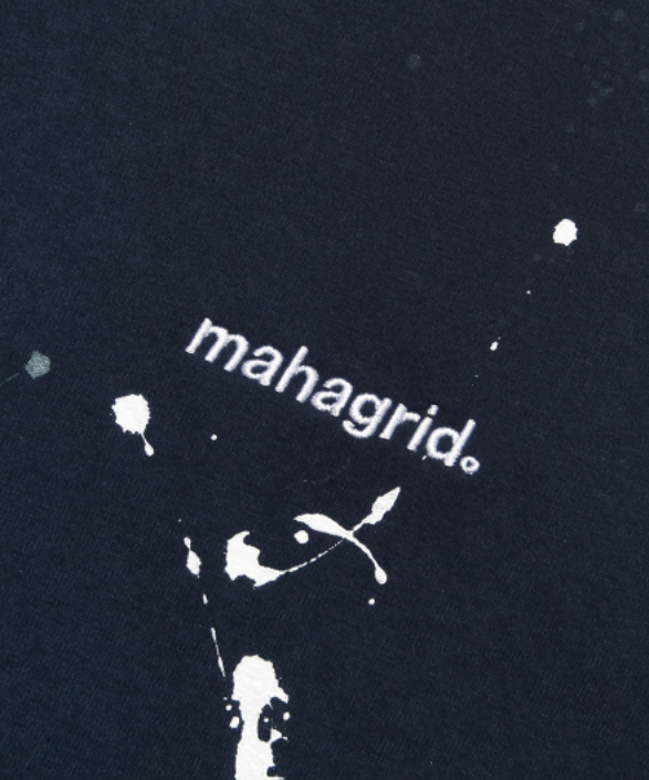 mahagrid (マハグリッド) PAINTER TEE [NAVY] – UNDERSTUDY CLUB
