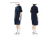 mahagrid (マハグリッド) PAINTER SWEAT SHORT [NAVY]