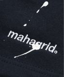 mahagrid (マハグリッド) PAINTER SWEAT SHORT [NAVY]