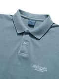 mahagrid (マハグリッド) THIRD LOGO PK PIGMENT POLO [BLUE]