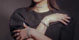 PASION (パシオン) [BLACKLABEL] Mermaid Scale Side and Side Bracelet