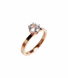 PASION (パシオン) [Surgical] Rose and Gold Point Cubic Ring