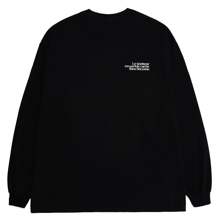 benir (ベニル) BENIR LOGO LONG SLEEVE TEE [BLACK]