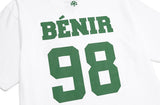 benir (ベニル) BENIR NUMBER T-SHIRT [WHITE]