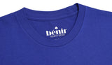 benir (ベニル) BENIR CAMPUS T-SHIRT [BLUE]