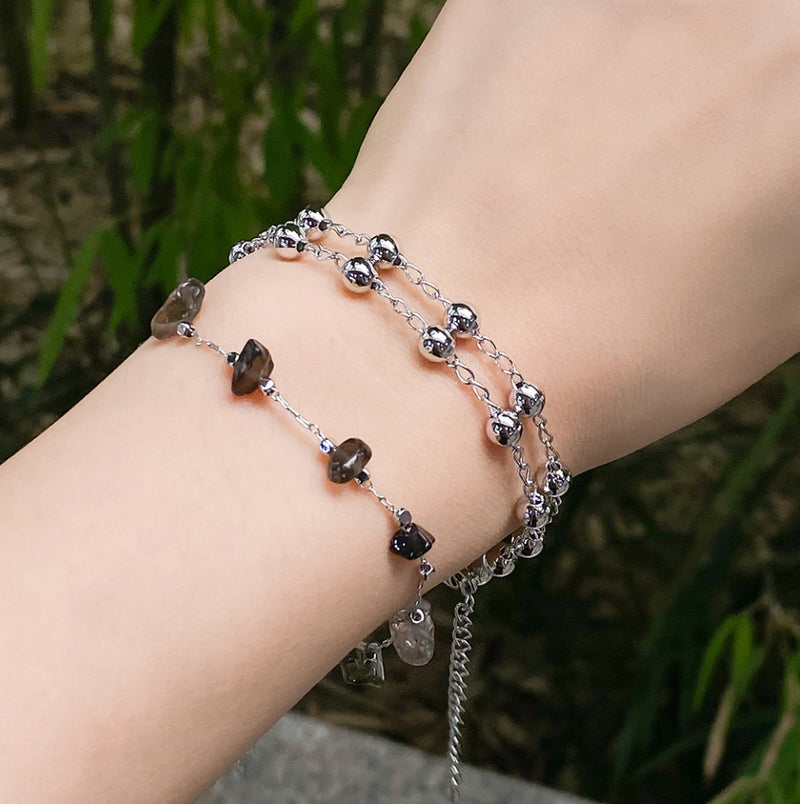PASION (パシオン) Pebble Bead Bracelet (3 types)
