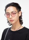 PASION (パシオン) Stigmas Tint Sunglasses (Black Pink/Gold Pink)