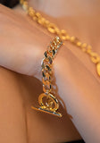 PASION (パシオン) Diger Goldy Bold Chain Bracelet