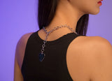 PASION (パシオン) Little Chain Heart Pendant Necklace