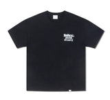 NOMANUAL(ノーマニュアル)  DOODLE LOGO T-SHIRT - BLACK