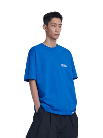 NOMANUAL(ノーマニュアル)  SAMURAI T-SHIRT - COBALT